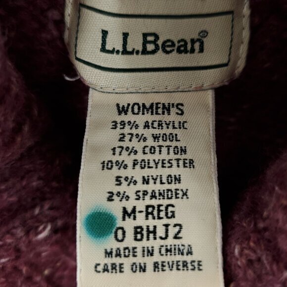 LL. Bean Cardigans M Red - Picture 3 of 13